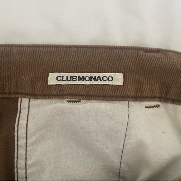 CLUB MONACO // 100% cotton vintage women’s trouser shorts - Picture 3 of 3